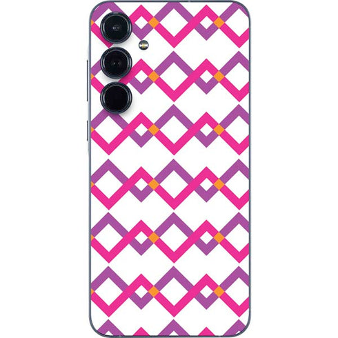 Chevron White Out Galaxy A55 5G Skin