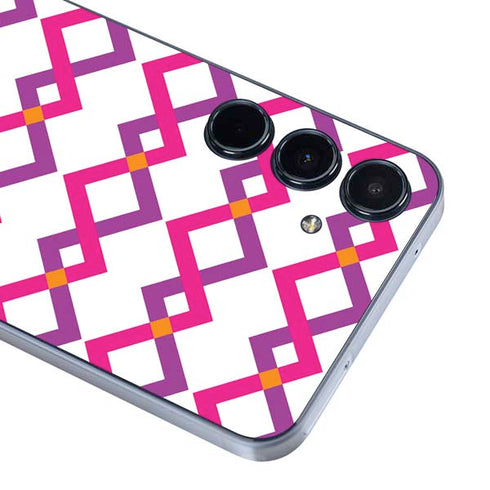 Chevron White Out Galaxy A55 5G Skin