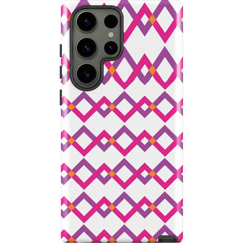 Chevron White Out Galaxy S23 Ultra Pro Case