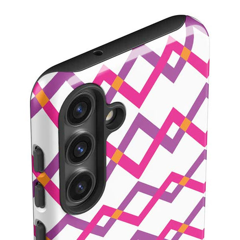 Chevron White Out Galaxy S25 Impact Case