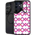 Chevron White Out Galaxy S25 Kickstand Case