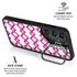 Chevron White Out Galaxy S25 Kickstand Case