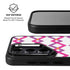Chevron White Out Galaxy S25 Kickstand Case