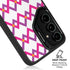 Chevron White Out Galaxy S25 Kickstand Case