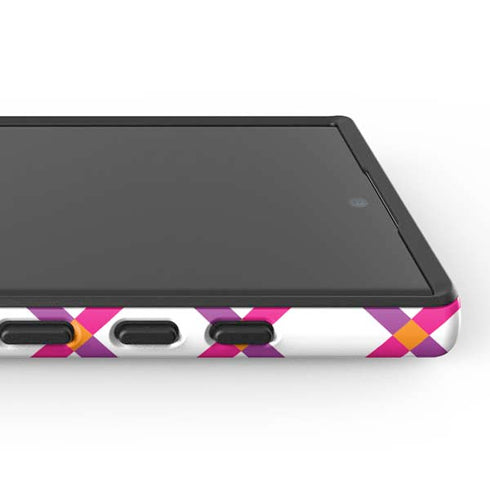 Chevron White Out Galaxy S25 Ultra Impact Case