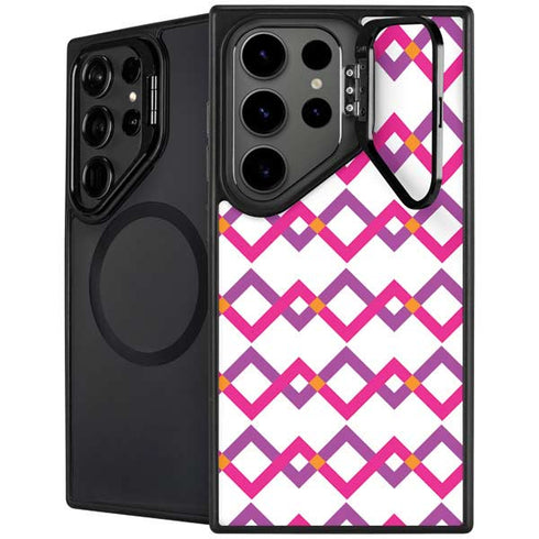 Chevron White Out Galaxy S24 Ultra Kickstand Case