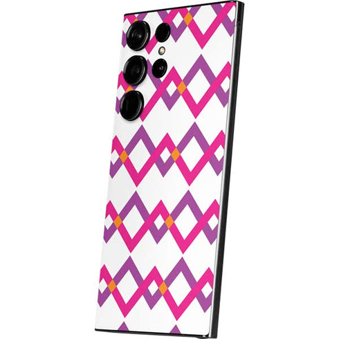 Chevron White Out Galaxy S25 Ultra Skin
