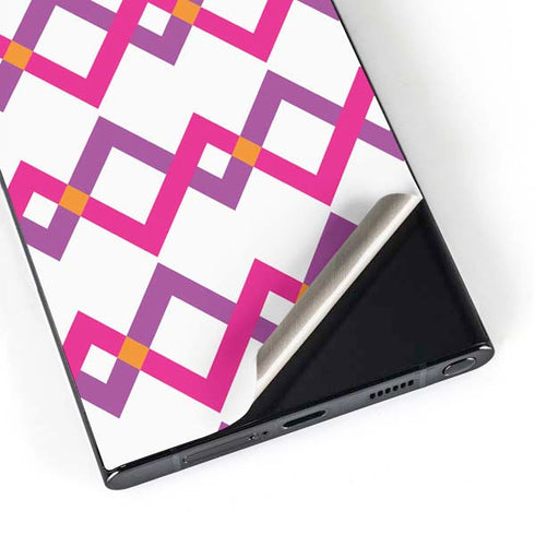 Chevron White Out Galaxy S25 Ultra Skin