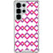Chevron White Out Galaxy S25 Ultra Clear Case