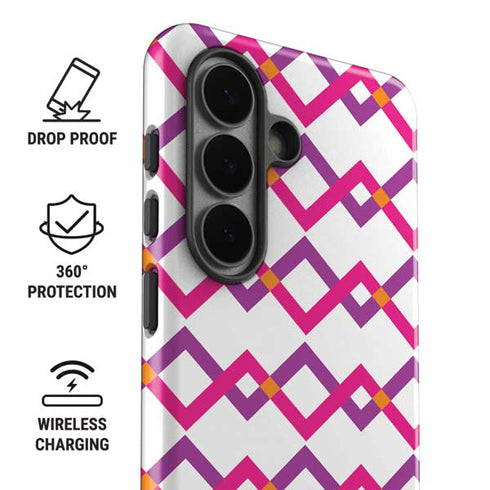 Chevron White Out Galaxy S26 Impact Case