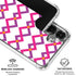 Chevron White Out Galaxy S26 Plus Clear Case