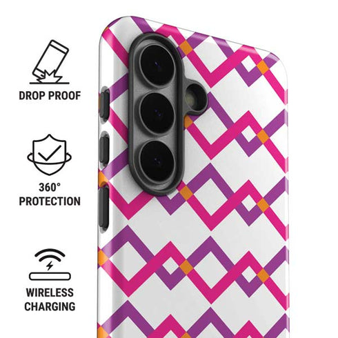 Chevron White Out Galaxy S26 Plus Impact Case