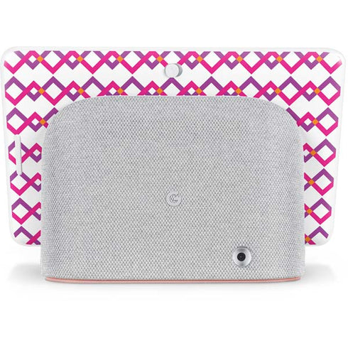 Chevron White Out Google Home Hub Skin