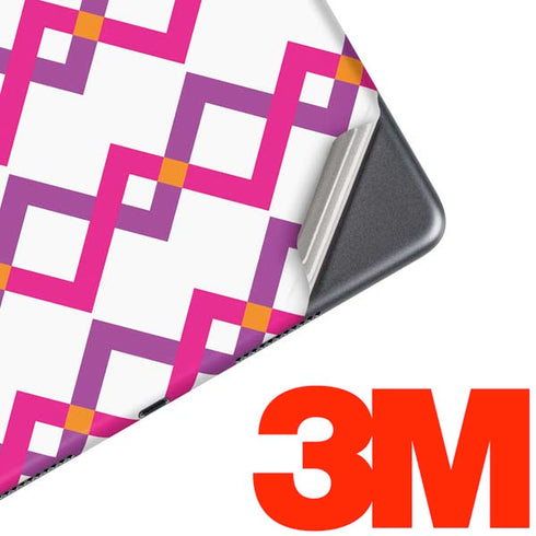 Chevron White Out iPad Skins