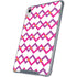 Chevron White Out iPad 11th Gen (2025) Clear Case