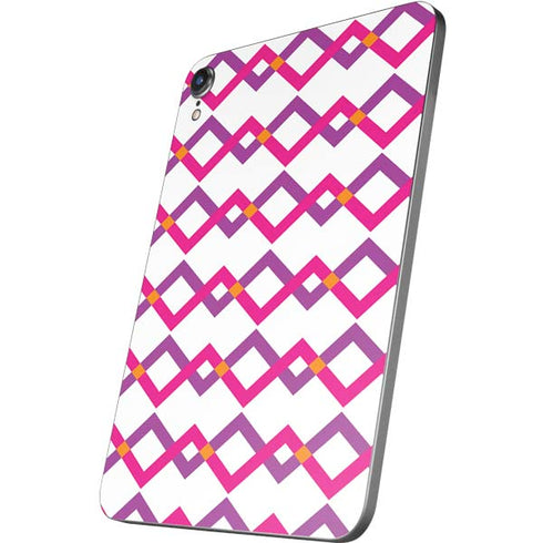 Chevron White Out Apple iPad Mini Skin