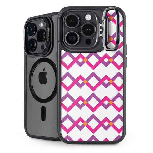 Chevron White Out iPhone 13 Pro Kickstand Case