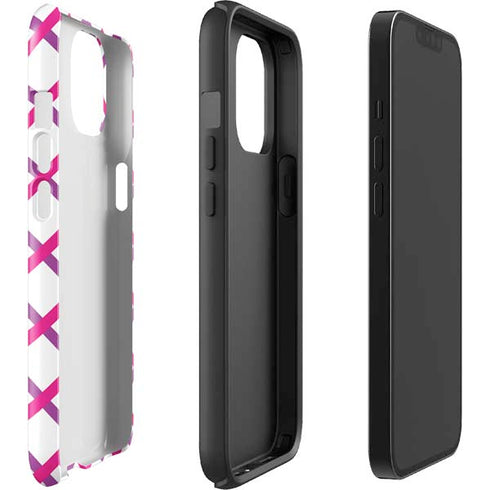 Chevron White Out iPhone 15 Impact Case