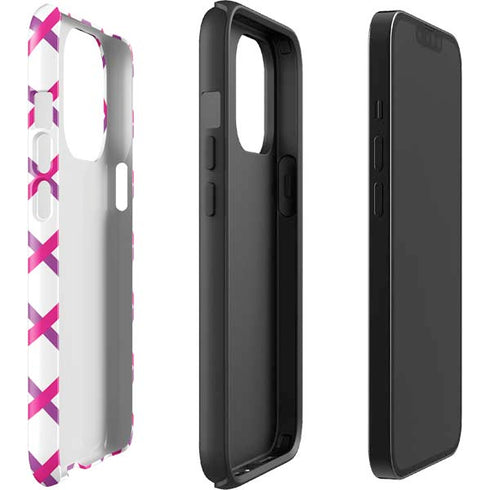 Chevron White Out iPhone 15 Pro Impact Case