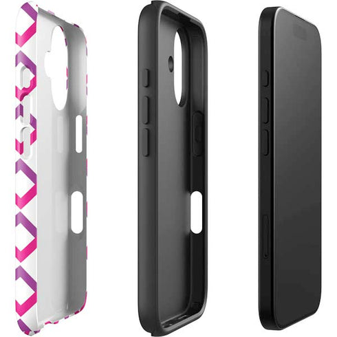 Chevron White Out iPhone 16 Impact Case