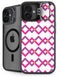 Chevron White Out iPhone 16 Kickstand Case