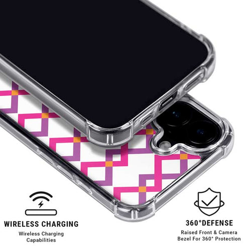 Chevron White Out iPhone 16 MagSafe Case