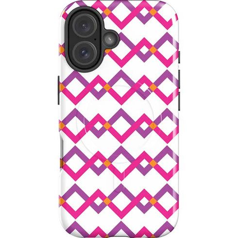 Chevron White Out iPhone 16 Plus Magsafe Impact Case