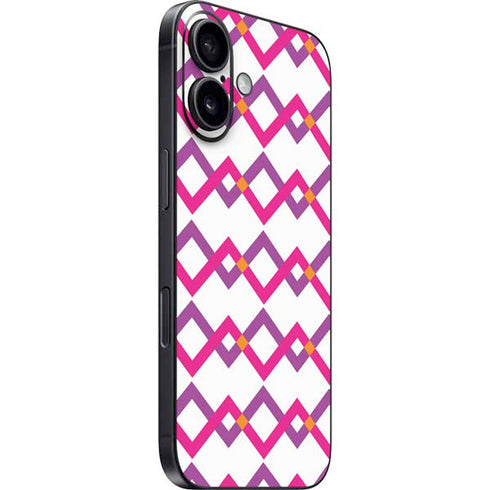 Chevron White Out iPhone 16 Plus Skin