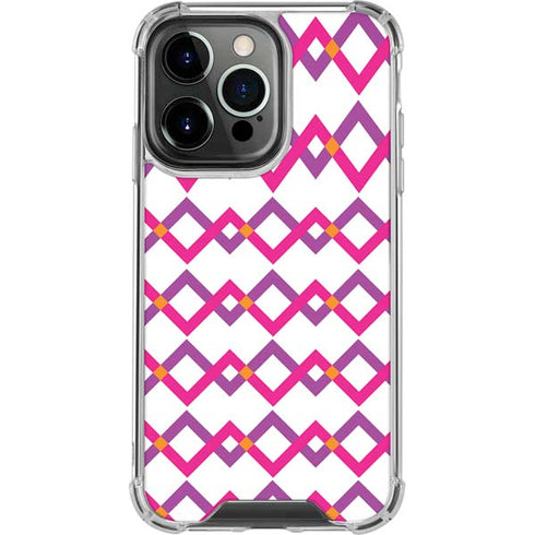 Chevron White Out iPhone 16 Pro Clear Case