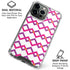 Chevron White Out iPhone 16 Pro Max Clear Case