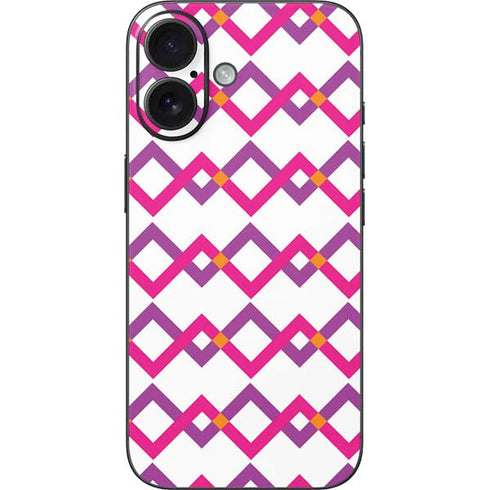 Chevron White Out iPhone 16 Skin