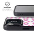 Chevron White Out iPhone 16e Kickstand Case