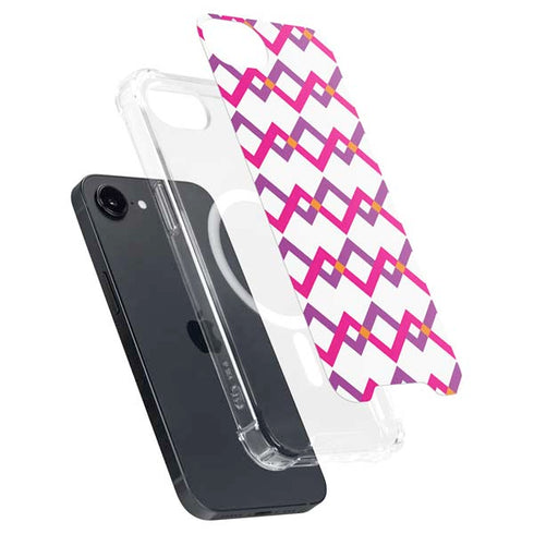 Chevron White Out iPhone 16e MagSafe Case