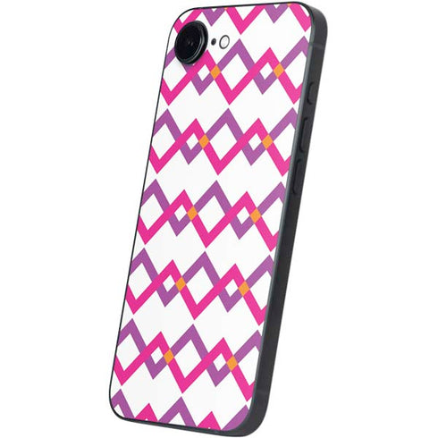 Chevron White Out iPhone 16e Skin