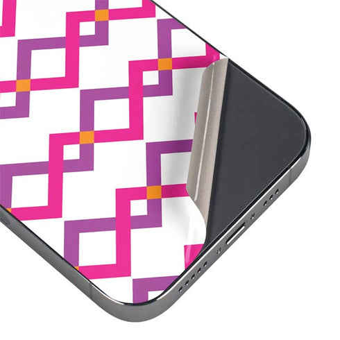 Chevron White Out iPhone 16e Skin