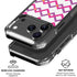 Chevron White Out iPhone 18 Pro Clear Case