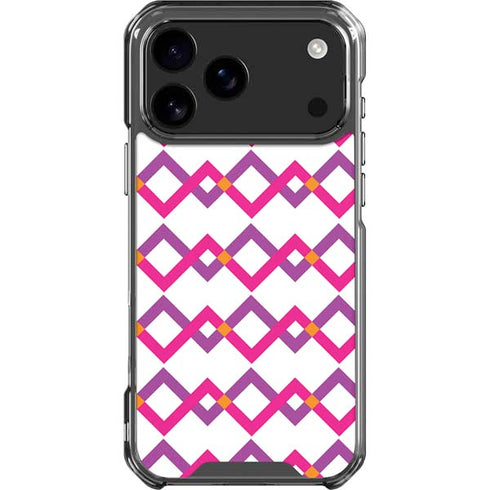 Chevron White Out iPhone 18 Pro Max Clear Case