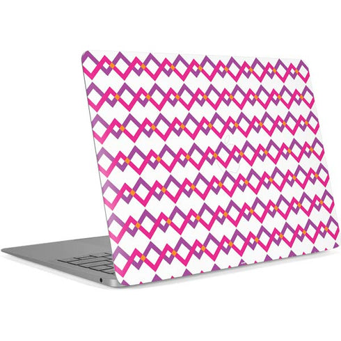 Chevron White Out Apple MacBook Air Skin