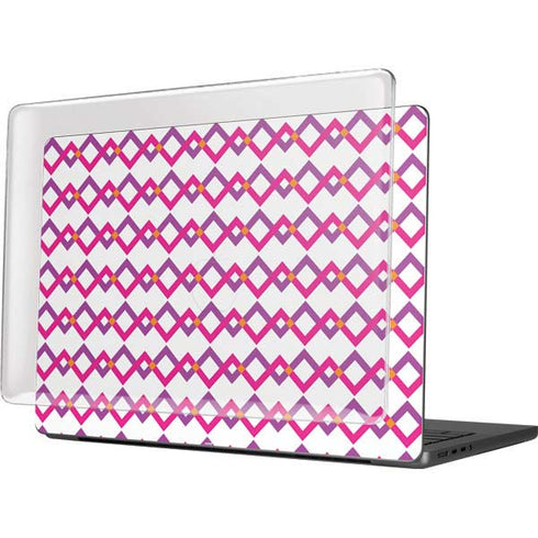 Chevron White Out MacBook Pro 14in (2021-24) Case plus Skin