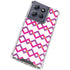 Chevron White Out Moto G 5G (2025) Clear Case