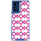 Chevron White Out Moto G Play 4G (2024) Clear Case