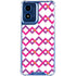 Chevron White Out Moto G Play 4G (2024) Clear Case