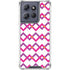 Chevron White Out Moto G Stylus 5G (2025) Clear Case