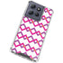 Chevron White Out Moto G Stylus 5G (2025) Clear Case