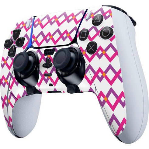 Chevron White Out PS5 DualSense Edge Pro Controller Skin