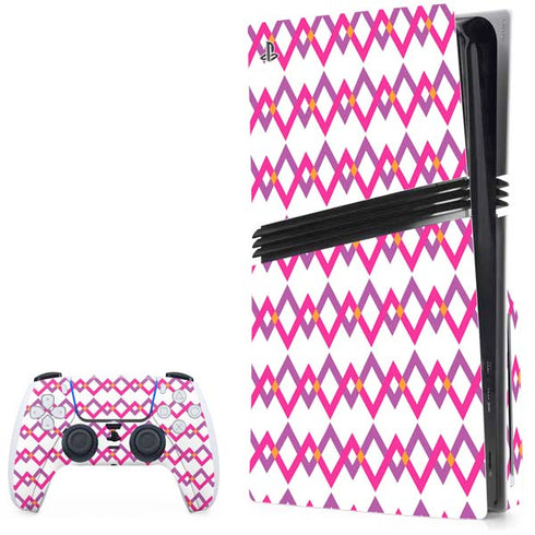 Chevron White Out PS5 Pro Disk Bundle Skin