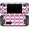 Chevron White Out Steam Deck Handheld Gaming Computer OLED Skin
