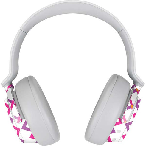 Chevron White Out Surface Headphones Skin