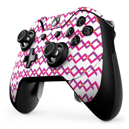 Chevron White Out Xbox One Elite Controller Skin