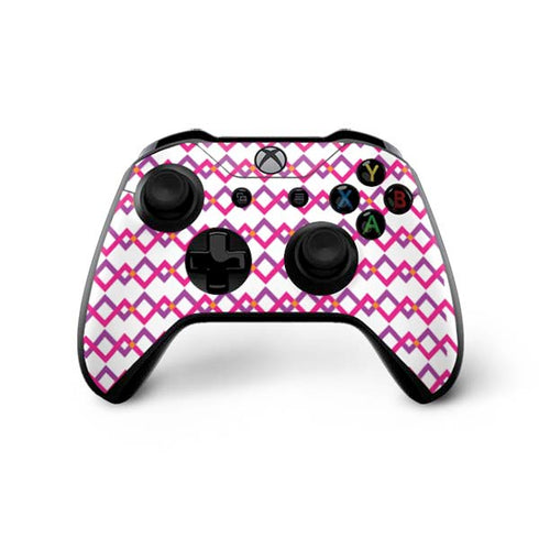 Chevron White Out Xbox One X Controller Skin